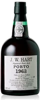photo Porto J.W. Hart Millésime 1963 Rouge