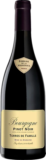 photo Domaine de la Vougeraie Bourgogne Pinot Noir Terres de Famille