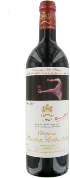 photo Château Mouton Rothschild 1990