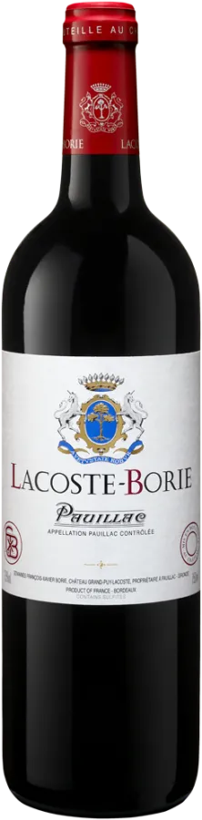 image du vin Lacoste Borie