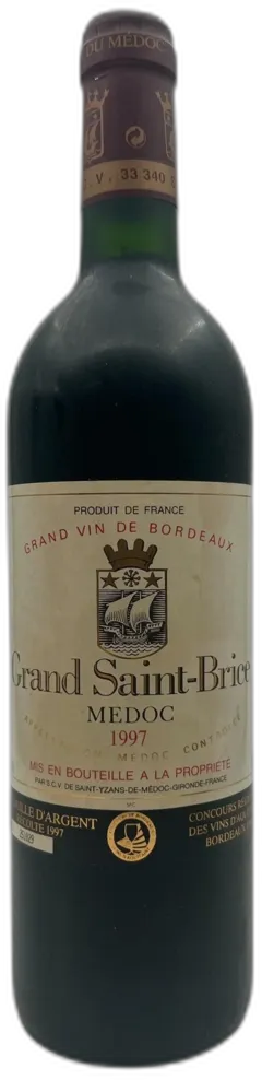 aperçu du vin Grand Saint-Brice Médoc 1997