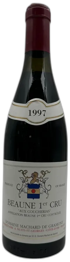 vue du vin Beaune 1er Cru du Domaine Machard de Gramont 1997