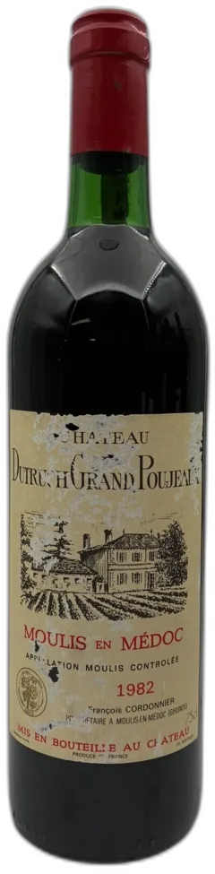 photos du vin Moulis en Médoc Grand Poujeaux 1982