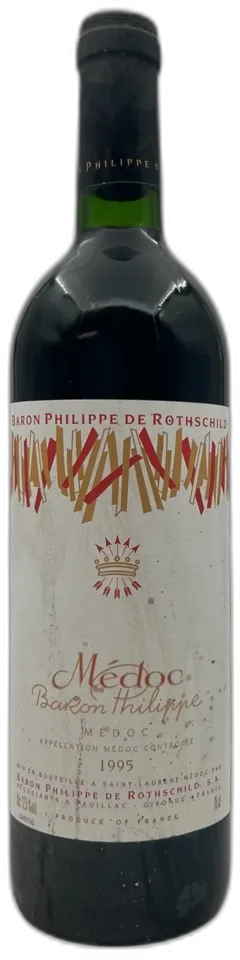 illustration du vin Médoc Baron Philippe de Rothschild 1995