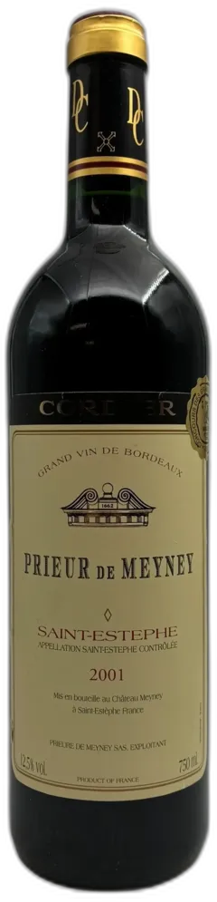 photo du vin Prieur de Meyney Saint-Estèphe 2001