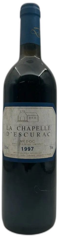 image du vin Vin Médoc La Chapelle d'Escurac 1997