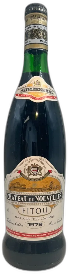 photo du vin Fitou Château de Nouvelles 1979