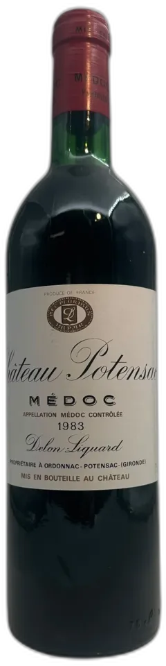 image du vin Château Potensac Delon 1983
