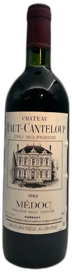illustration du vin Médoc Château Haut-Canteloup 1982