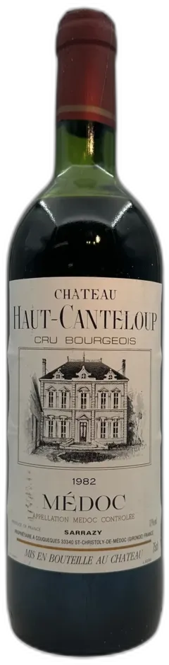 illustration du vin Médoc Château Haut-Canteloup 1982