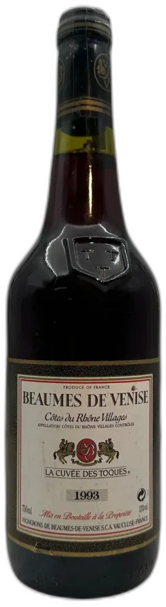 illustration du vin Beaumes de Venise la Cuvée 1993