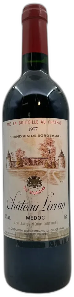 photo du vin Château Livran Médoc 1997