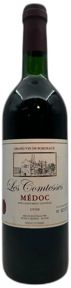 photo du vin Les Comtesses Médoc 1998