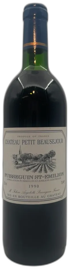 illustration du vin Puisseguin St-Emilion Beauséjour 1990