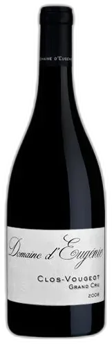 vue du vin Domaine d’Eugenie Clos Vougeot 2014