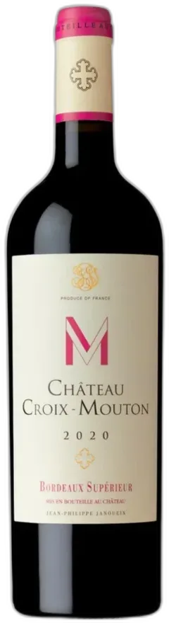 vue du vin Château Croix-Mouton