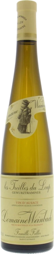 photo Domaine Weinbach Gewurztraminer les Treilles du Loup 2020