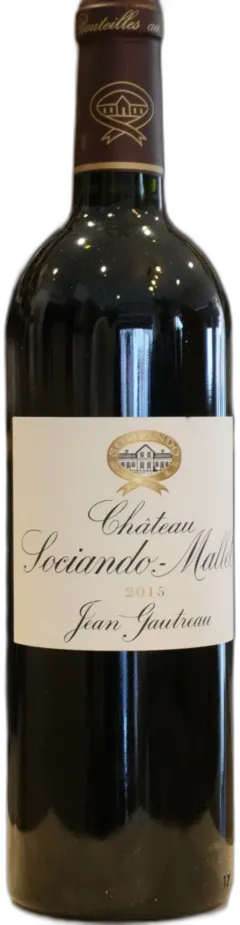photo du vin Haut Medoc 2015 Sociando Mallet