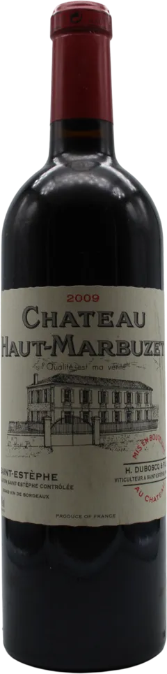 image du vin Château Haut Marbuzet 2009