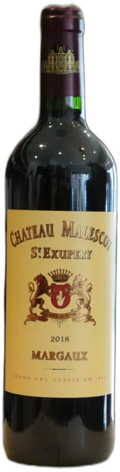 photo du vin Margaux 2018 Chateau Malescot Saint Exupery