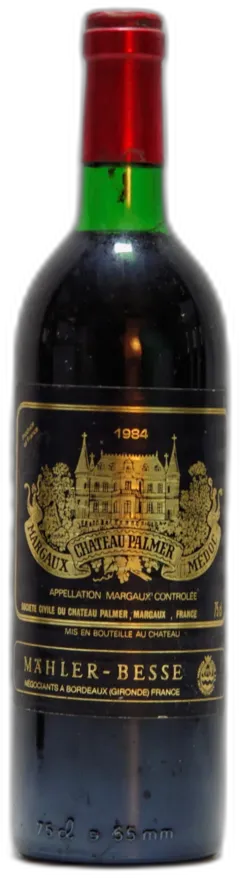 photo du vin 1984 Château Palmer, Margaux