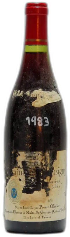 illustration du vin 1983 Pierre Olivier, Chambolle Musigny