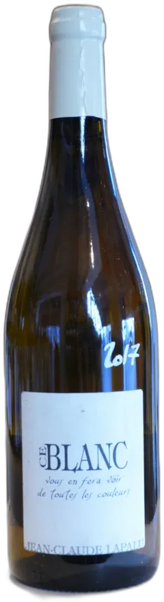 photos du vin Beaujolais Blanc ce Blanc Vous en Fera Voir de Toutes les Couleur 2017 Lapalu
