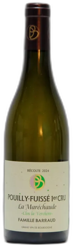photos du vin 2024 Domaine Barraud, Pouilly-Fuissé 1er Cru la Maréchaude Clos la Verchère