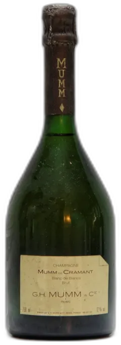 photo du vin 80 G.H. Mumm & co, Champagne Brut Blanc de Blancs Mumm de Cramant