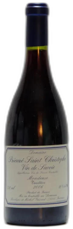photos du vin 2006 Domaine Prieuré Saint Christophe Michel Grisard, Mondeuse Tradition