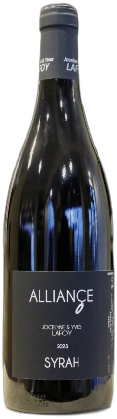 photo du vin Vin de France Alliance Syrah 2023 Jocelyne et Yves Lafoy