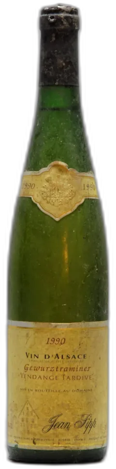 capture du vin 1990 Jean Sipp, Gewurztraminer Vendange Tardive