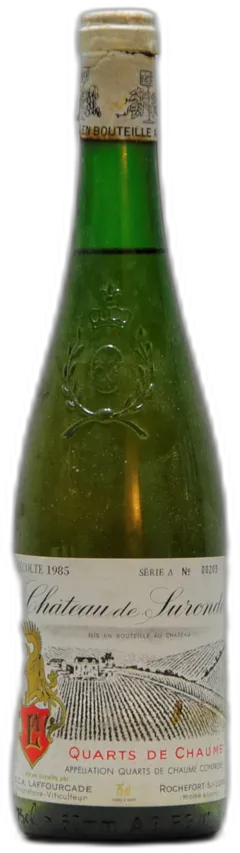 photo du vin 1985 Château de Suronde, Quarts de Chaume