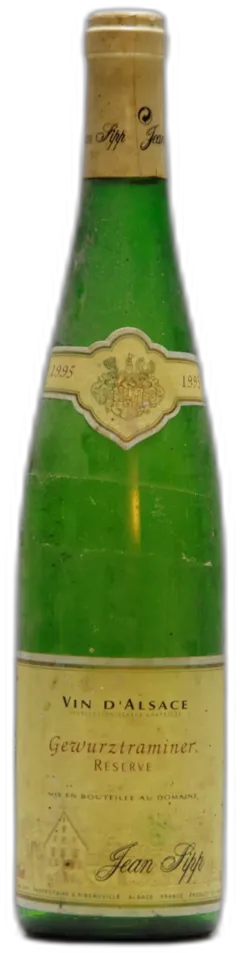 photos du vin 1995 Jean Sipp, Gewurztraminer Réserve