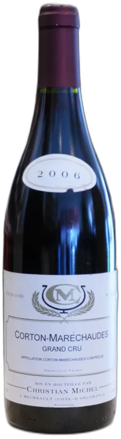 illustration du vin Corton Grand Cru Marechaudes 2006 Christian Michel