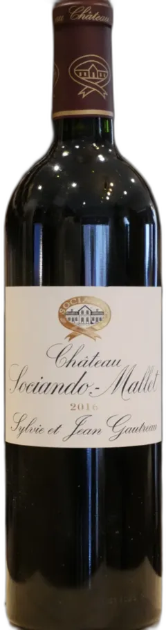 image du vin Haut Medoc 2016 Sociando Mallet