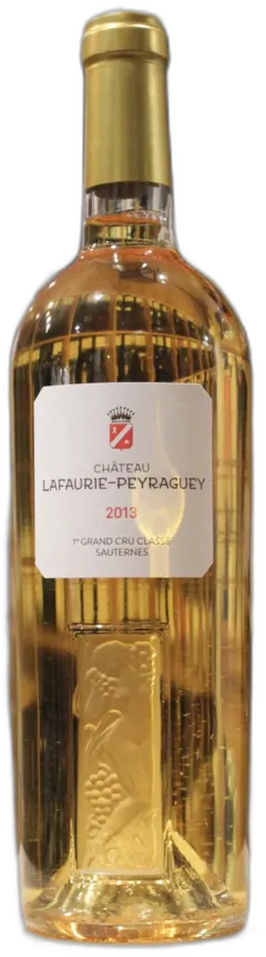 vue du vin Sauternes 1er Gcc 1999 Chateau Lafaurie Peyraguey
