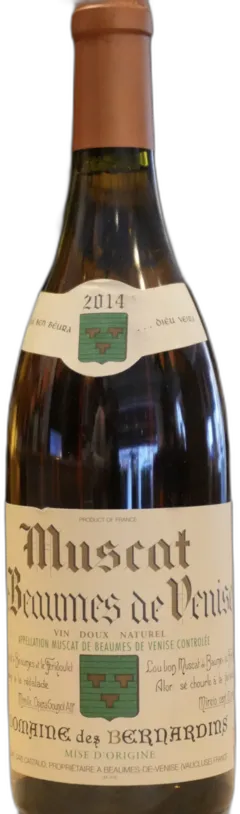 image du vin Muscat de Beaumes de Venise 2014 les Bernardins