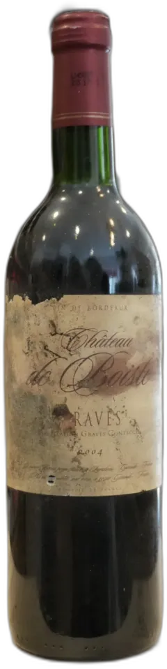 photo du vin Graves 2004 Chateau de Boiste