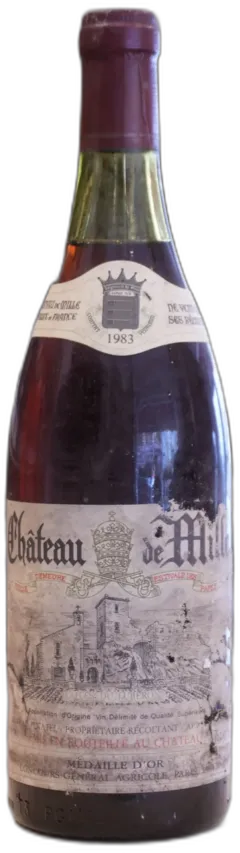 image du vin Cotes du Luberon 1983 Château des Mille