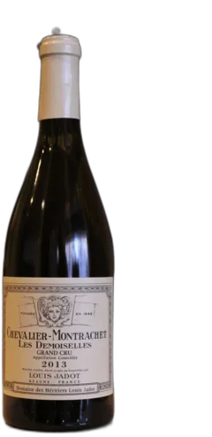 vue du vin Chevalier-Montrachet Grand Cru les Demoiselles Héritiers Louis Jadot Domaine des) Louis Jadot