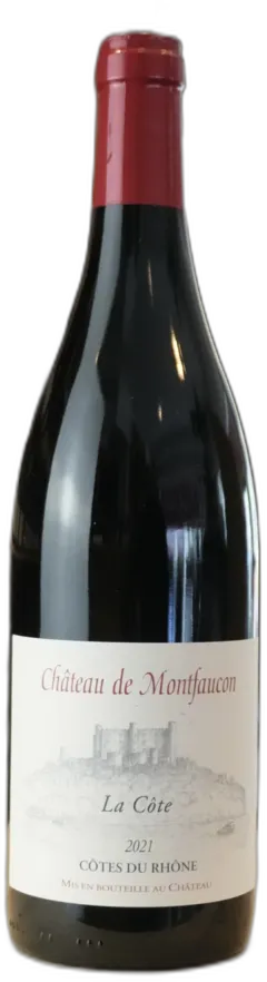 image du vin Aop Cotes du Rhone la Cote Rouge 2021 Chateau de Montfaucon