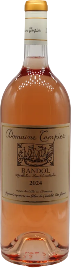 photo du vin Bandol Rosé 2023 Domaine Tempier Mag