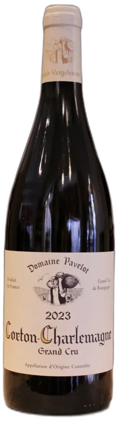 illustration du vin Corton Charlemagne Grand Cru 2023 Domaine Pavelot