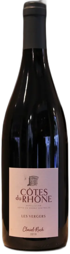 vue du vin Côtes-du-Rhône les Vergers Clusel-Roch