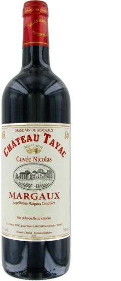 photo Château Tayac Cuvee Nicolas 2020