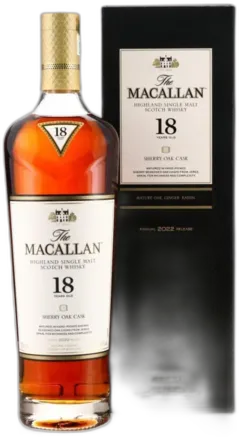 photo Whisky Macallan 18 Ans Sherry Oak