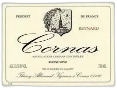 photo du vin Thierry Allemand Cornas 2002