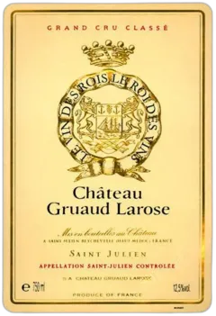photo du vin Château Gruaud Larose 2016
