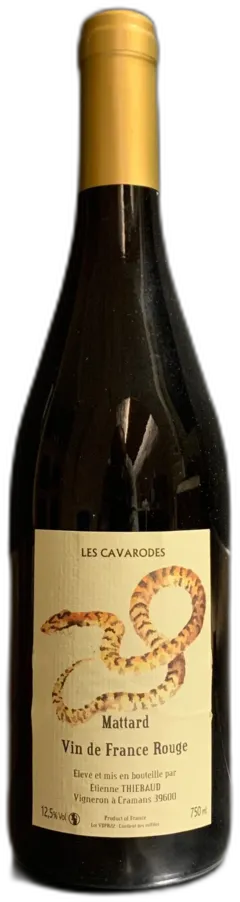 photo du vin Plouchar Vin de France Rouge Etienne Thiebaud, Domaine des Cavarodes